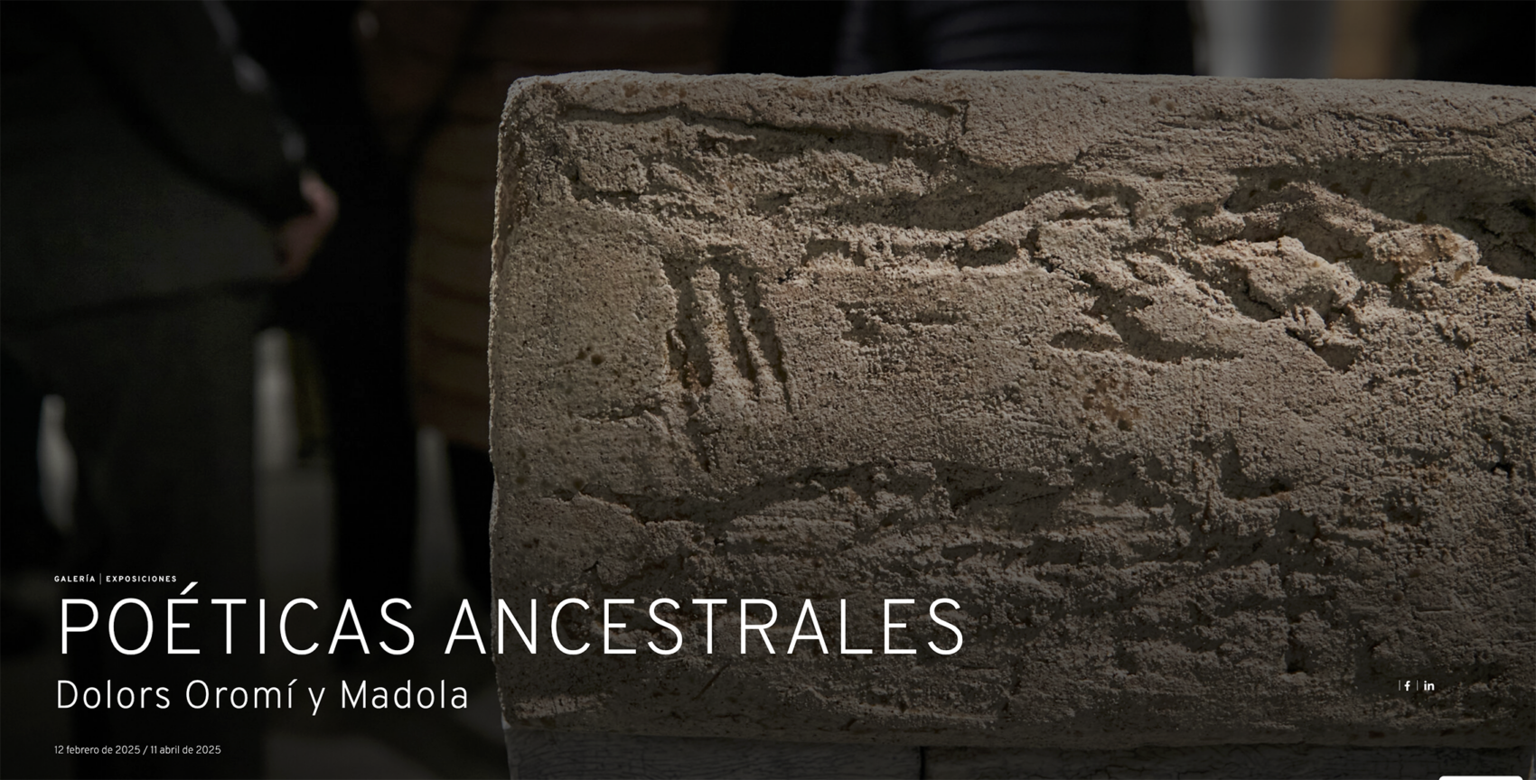 Poéticas Ancestrales Dolors Oromí y Madola Galería Artur Ramón